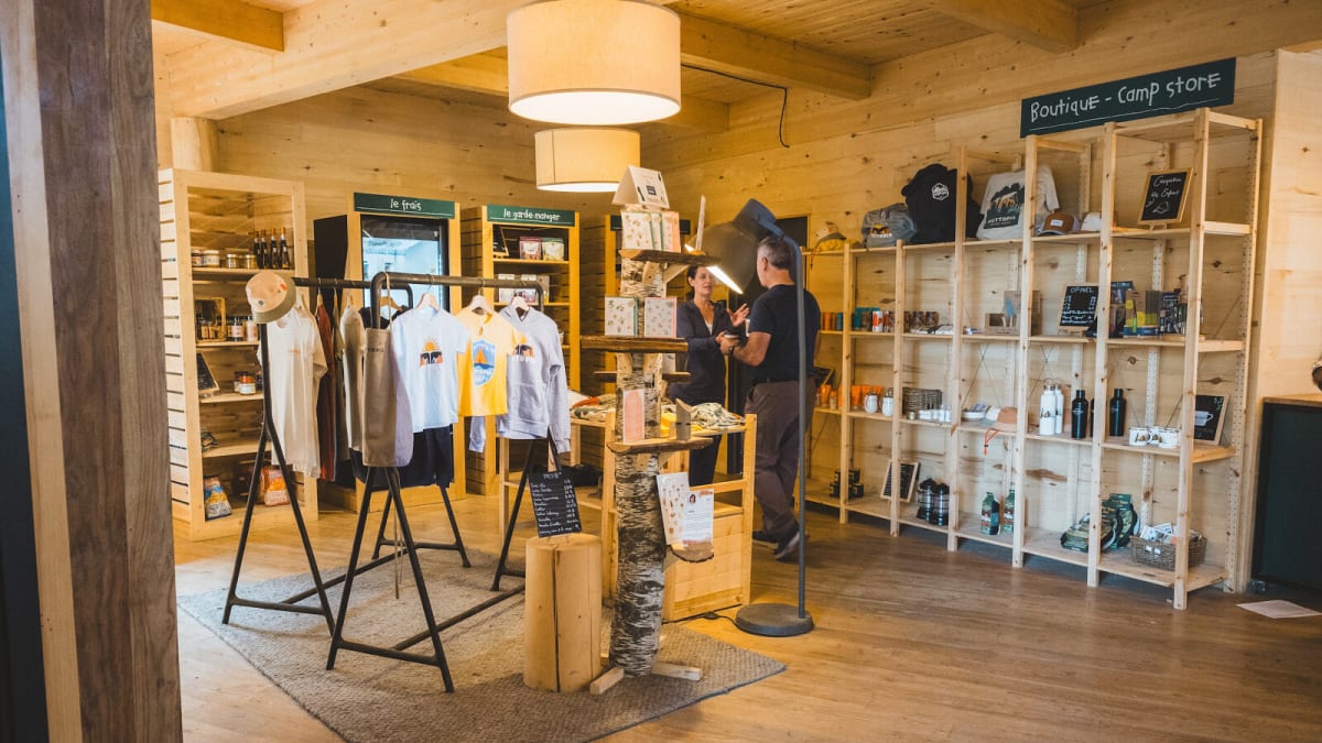 Shop at Huttopia Sutton.