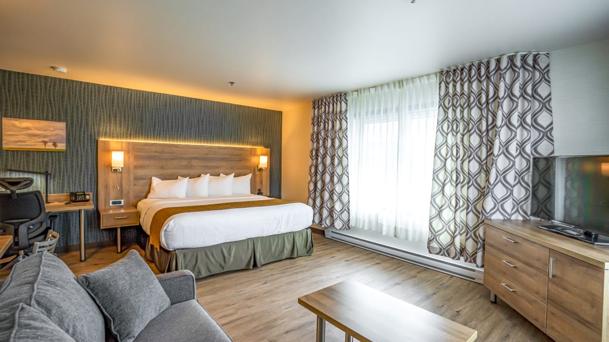 Chambre au Quality Suites Drummondville