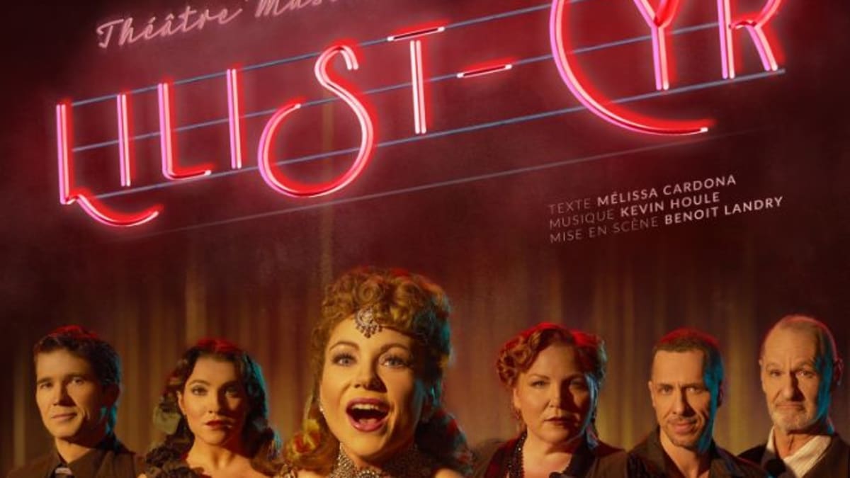 Affiche du Spectacle Lili St-Cyr.