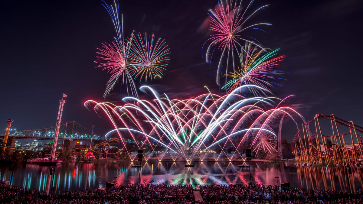 Feux d'artitice.