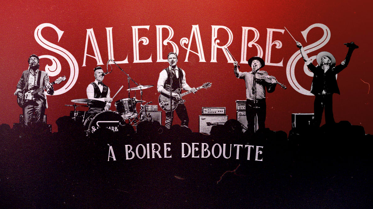 Poster of the Salebarbes band.