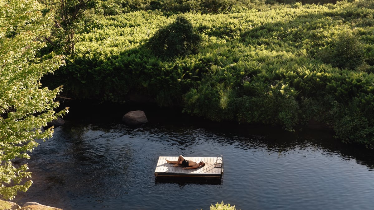 Strøm spa nordique Saint-Sauveur.