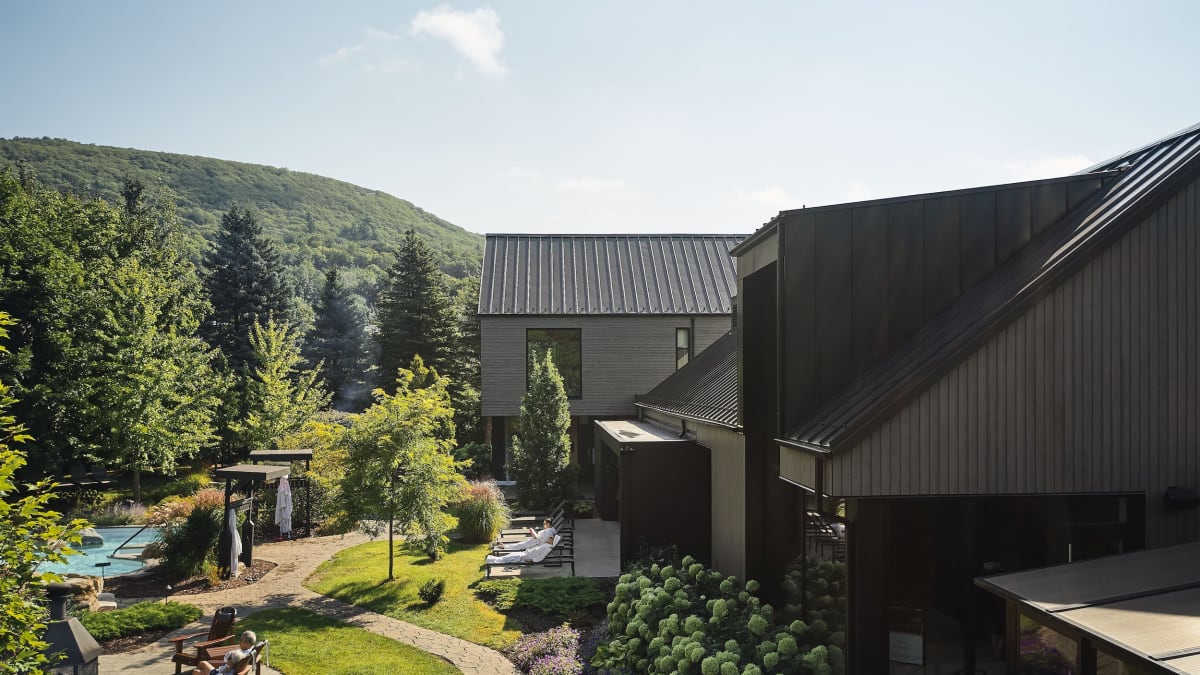Strøm spa nordique Mont-Saint-Hilaire.