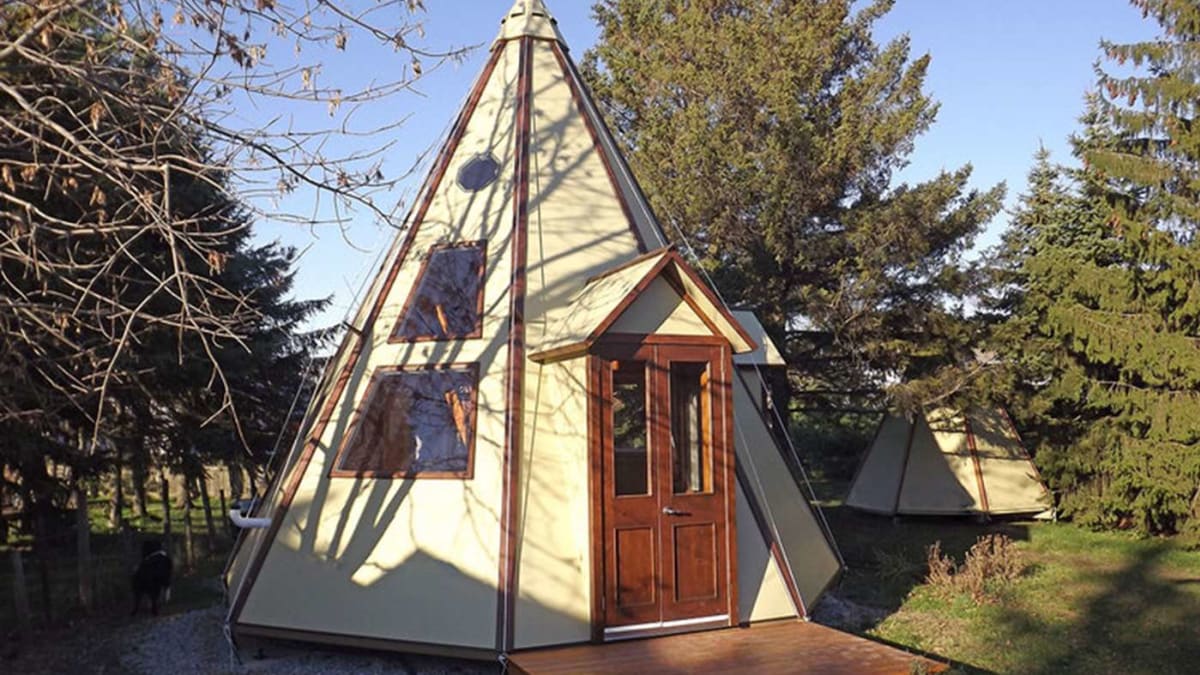 Tipi au Québec.