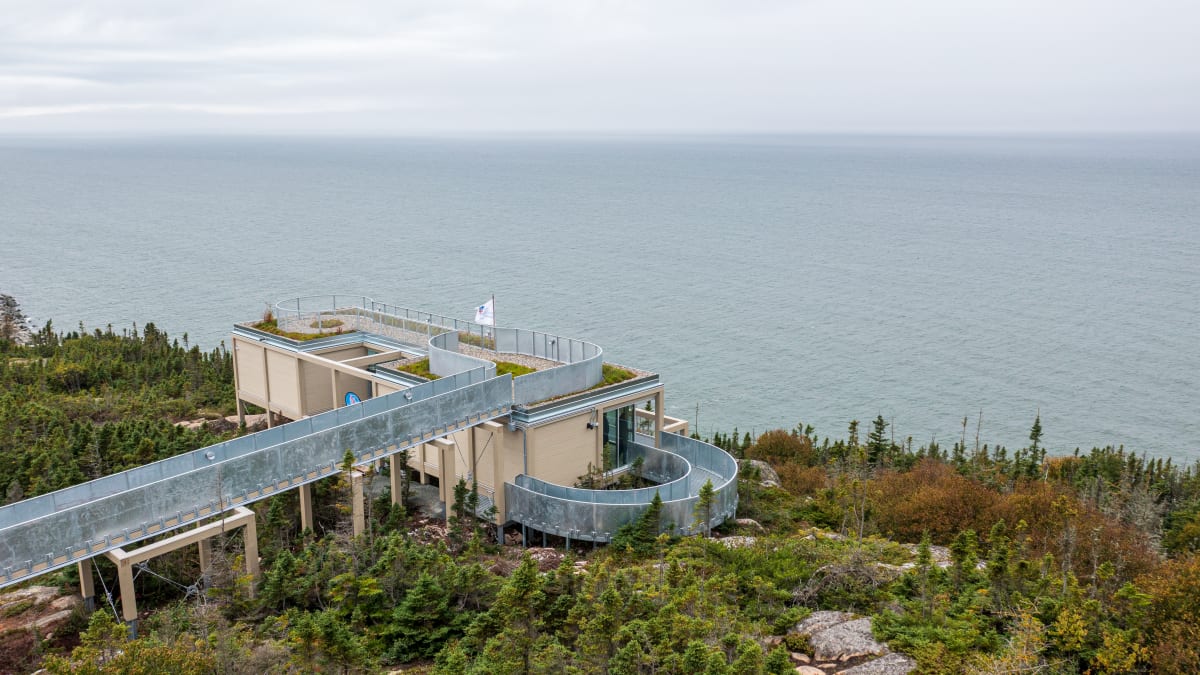 Vue aérienne du site d’observation Putep’t-awt
