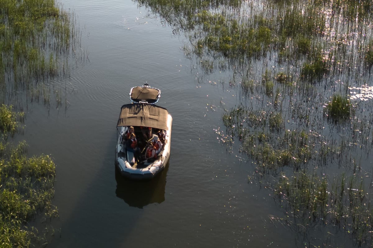 Bateau d'Excursion sur le lac St-Pierre.