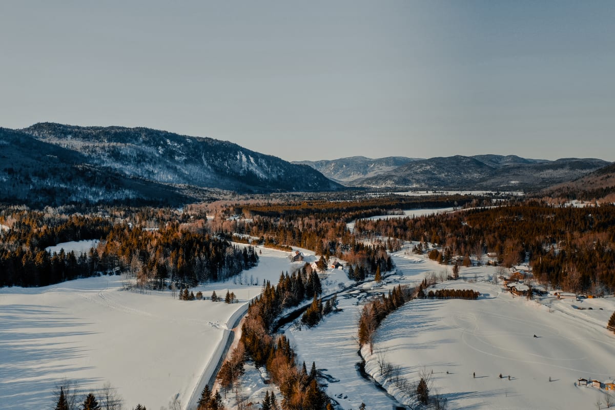 Portneuf in the winter.