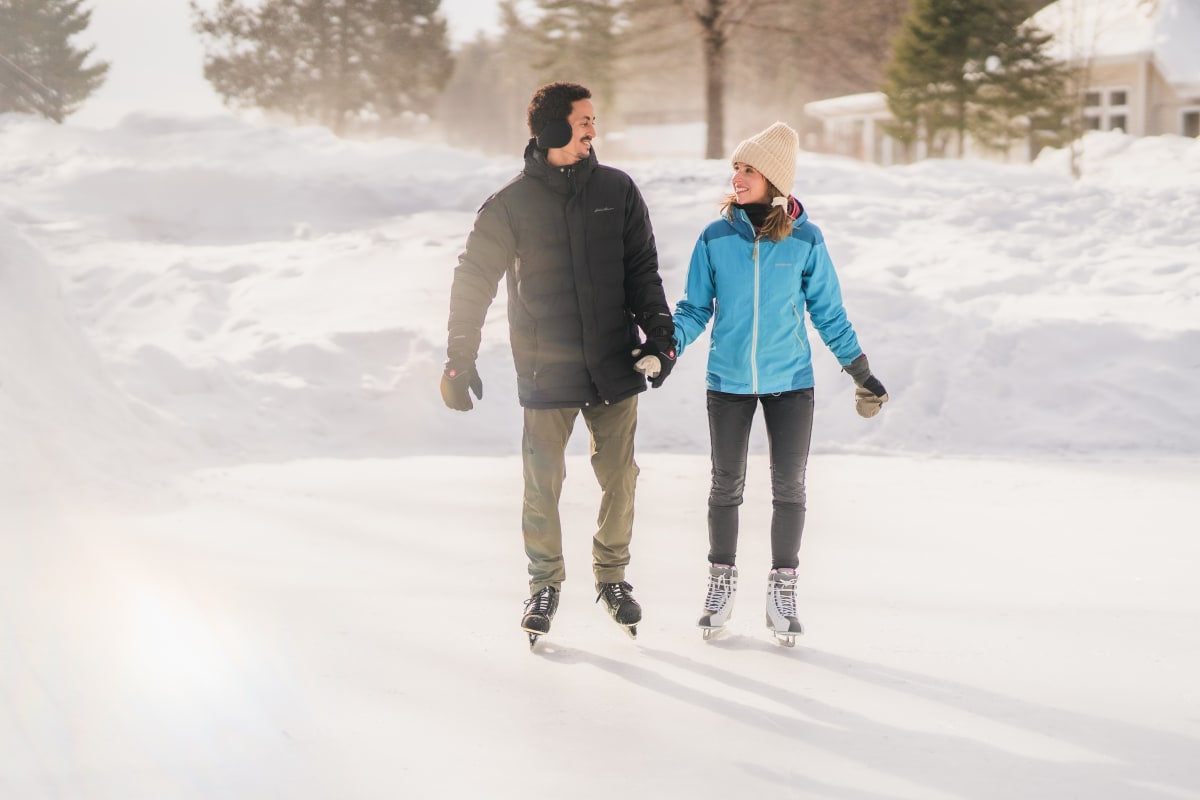 Jouvence - Couple ice skating