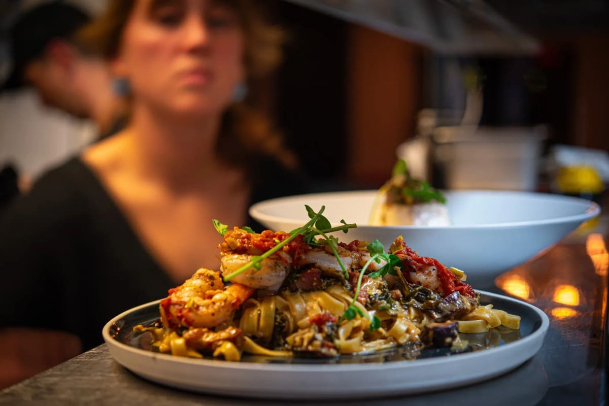 Plate of food