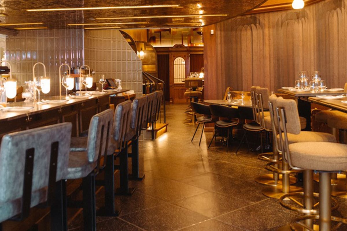 Restaurant de l'Hôtel Manoir Victoria.