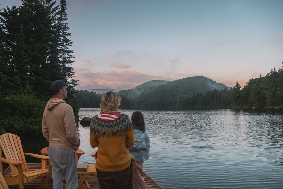 Huttopia Les Deux Lacs – Laurentides
