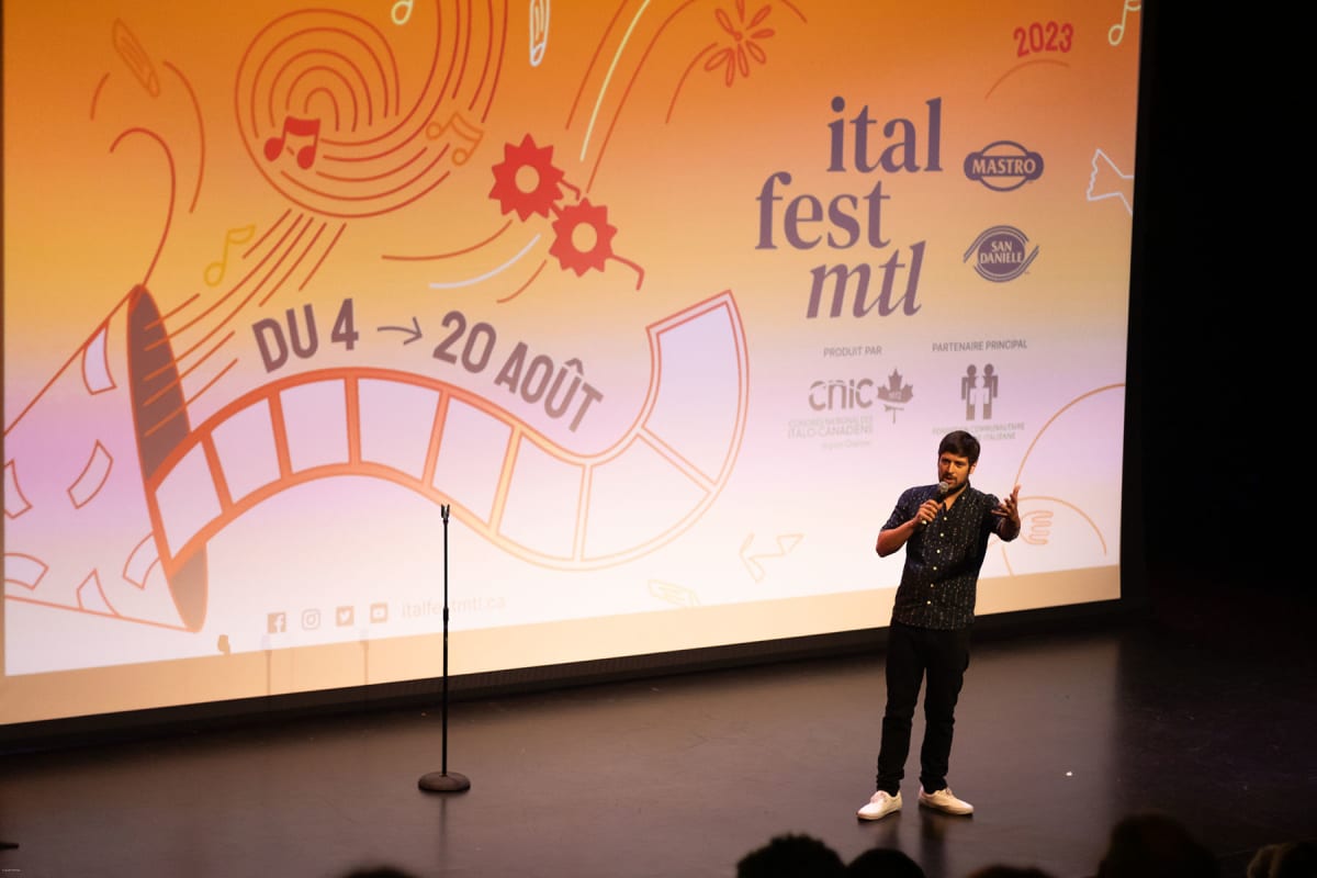 Conference at ItalfestMTL.