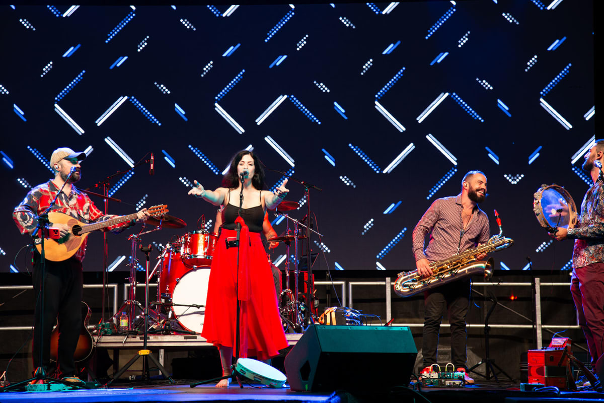 Show at ItalfestMTL.