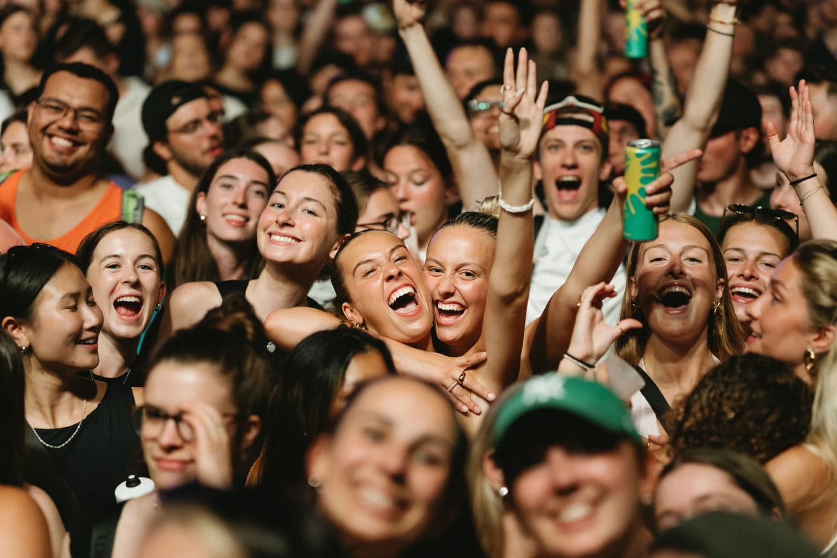 View of a crowd
