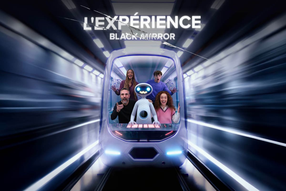 Black Mirror experience in VR. 