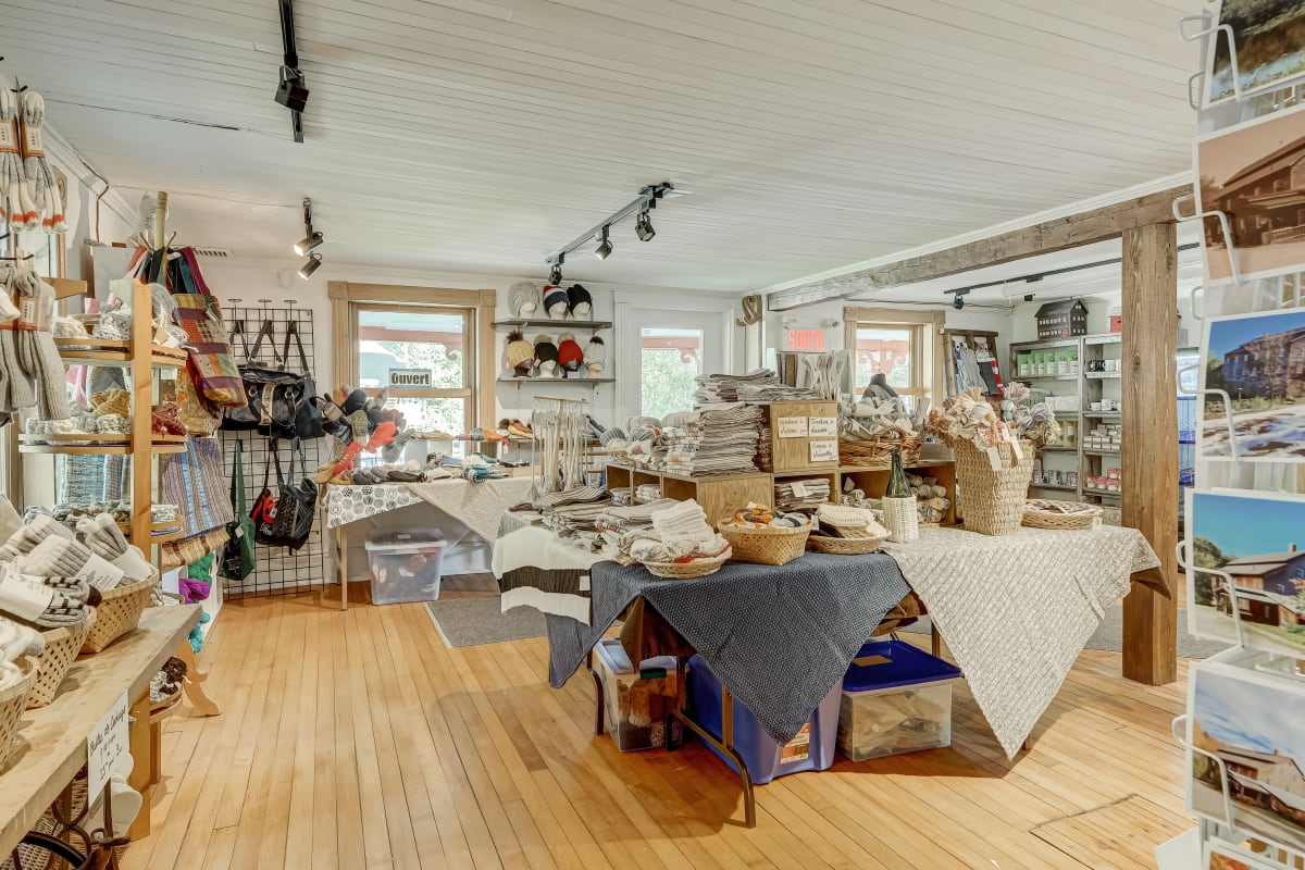 Boutique at the Ulverton Wool Mill