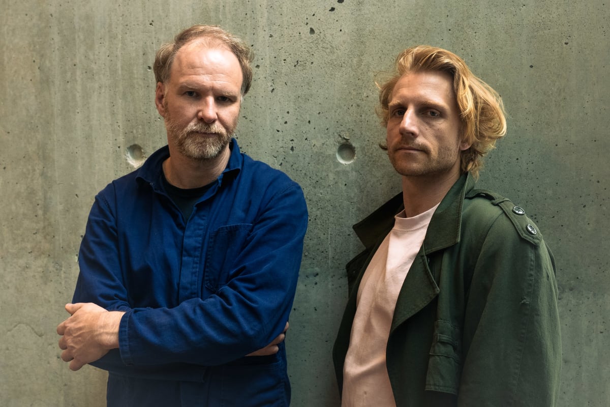 Les membres du duo feu doux.