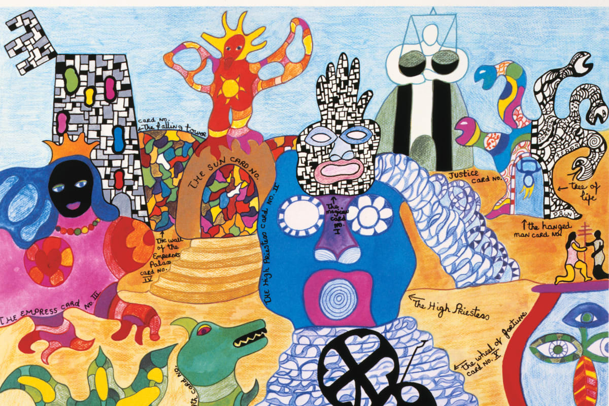 Tarot Garden by Niki de Saint Phalle