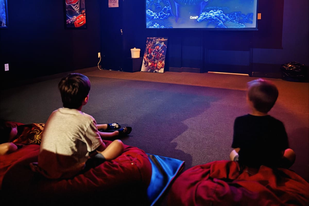 Movie night for children at the Chéribourg Hotel