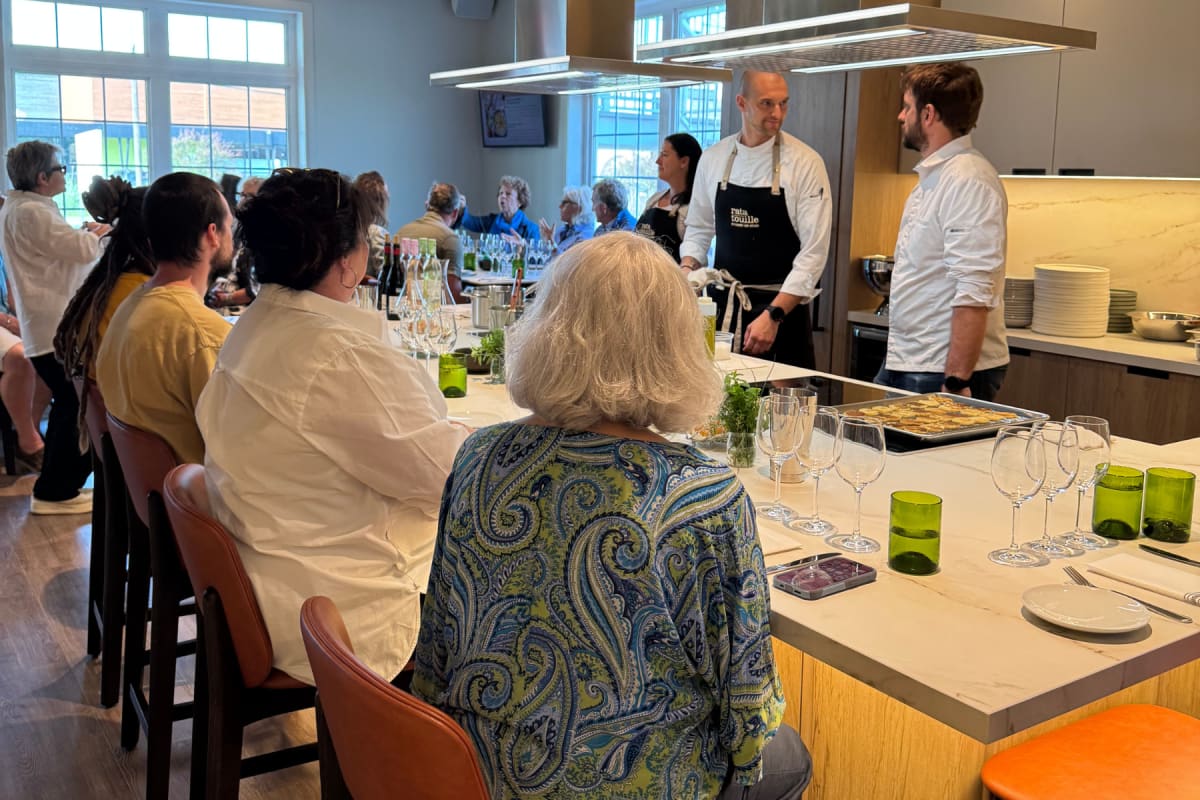Cooking workshop at Ratatouille.