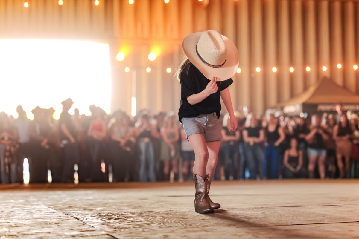 Line dancing.
