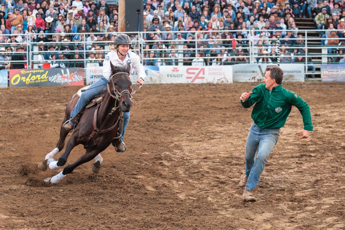 Professional rodeo.