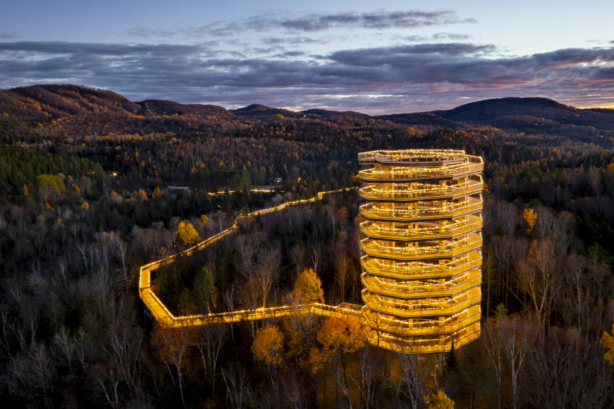 Lumagica at Sentier des cimes.