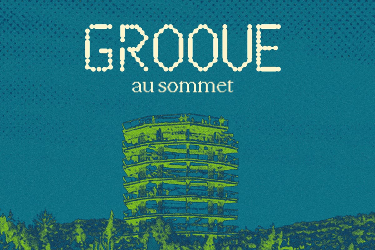 Sentier des Cimes - Groove au sommet.