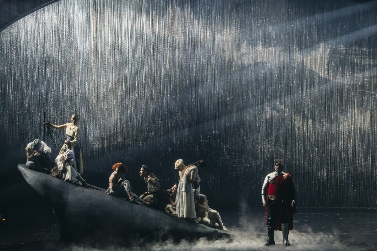 Scene from the musical Évangéline.