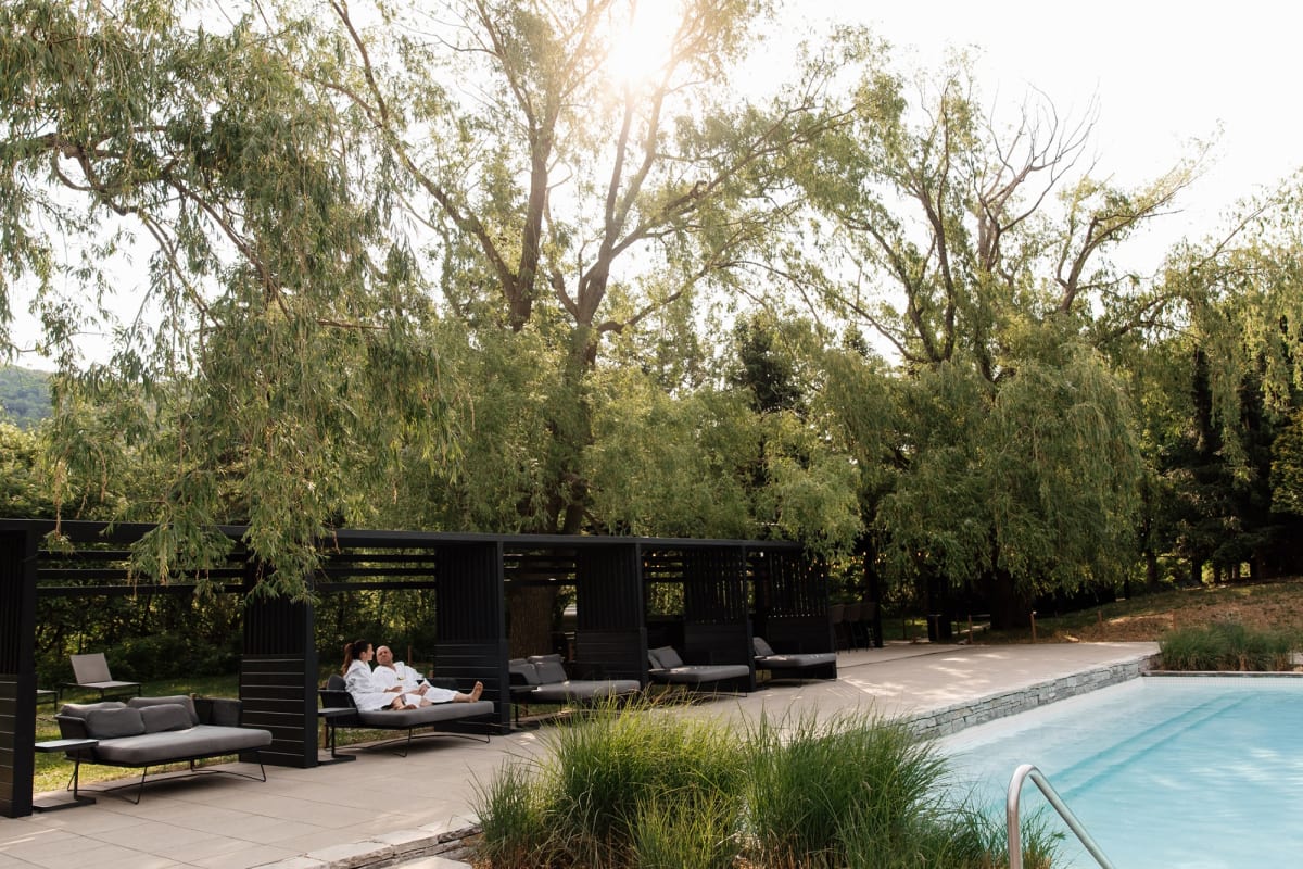 Strøm spa nordique de Mont-Saint-Hilaire.