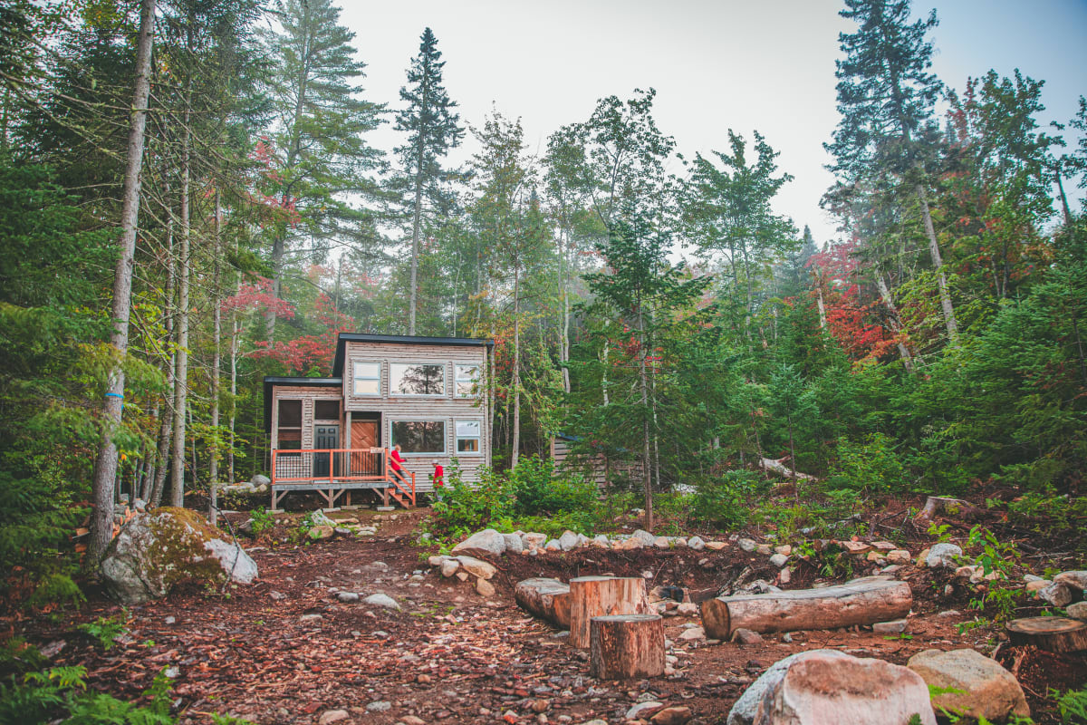 Refuge au Parc régional des Sept-Chutes