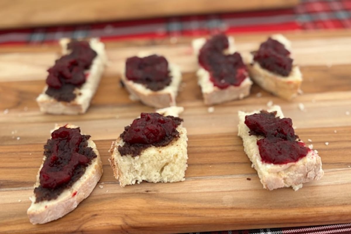 Repas du terroir.