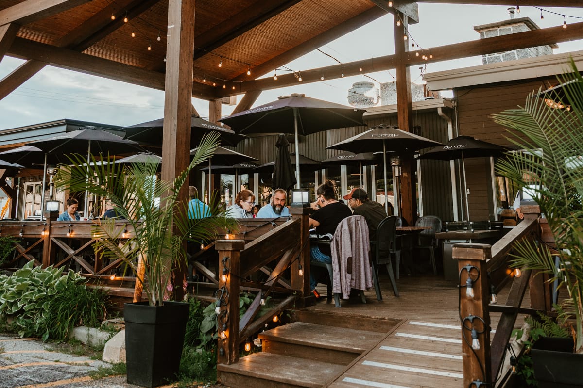 Patio in Portneuf.