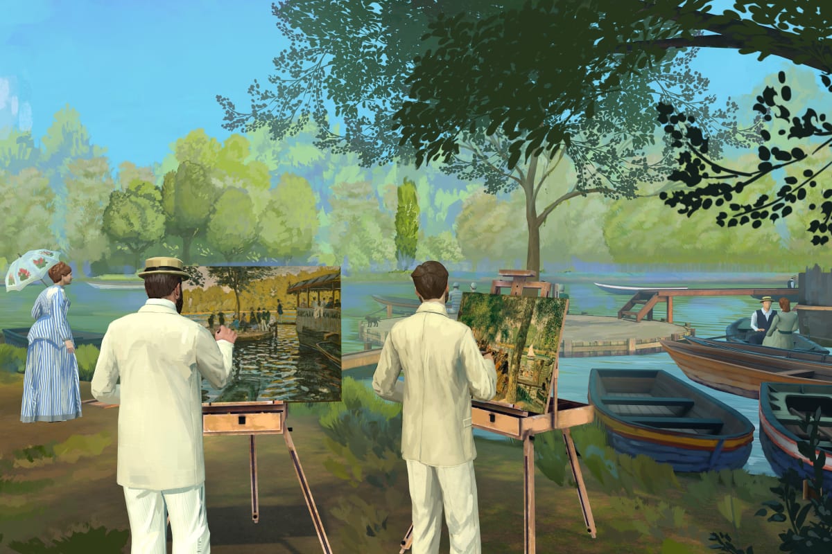 Un soir avec les impressionistes.