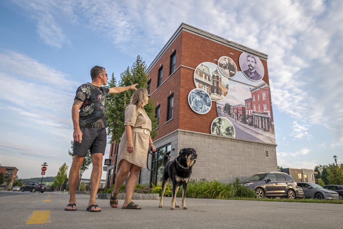 Parcours des murales.