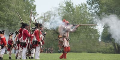 250e anniversaire du siège du Fort Saint-Jean : reconstitutions historiques