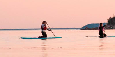 Attitude Nordique - SUP sur le fleuve - SUP on the River