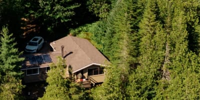 Cabins at parc national du Mont-Tremblant