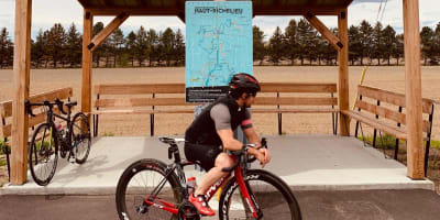 Pistes cyclables dans le Haut-Richelieu