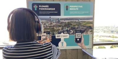 L’audioguide de l’Observatoire de la Capitale