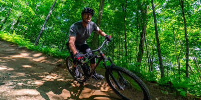 Parc vélo Sommet Saint-Sauveur - vélo de montagne