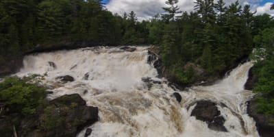 Parc national de Plaisance - Chutes du Moulin