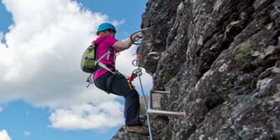 Parc national des Grands-Jardins - Via ferrata La Traversée