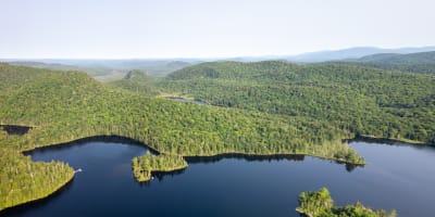 Parcs et réserves fauniques dans les Laurentides