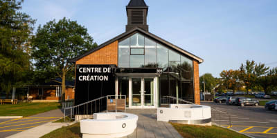 Extérieur du Centre de création Boisbriand