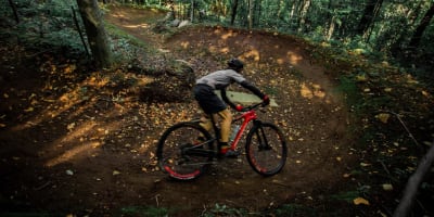 Fatbike au Parc des Montagnes Noires de Ripon