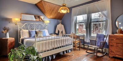 Chambre L'Authentique au gîte À l'Ancestrale B&B.