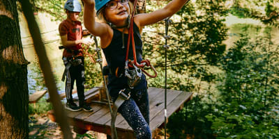Kids at Arbraska Laflèche.