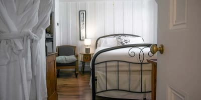 Auberge la Seigneurie des Monts - Chambre blanche