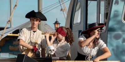Aboard the Bateau Fantôme in Montreal's Old Port